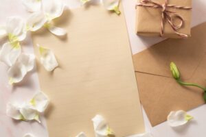 贈り物と手紙